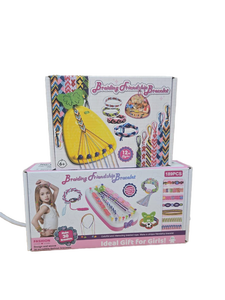 lot 37719 image: Braiding Friendship Bracelet Making Kit Set (2 Kits)