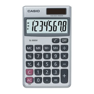 lot 37724 image: Casio Wallet Solar Calculator with 8-Digit Display