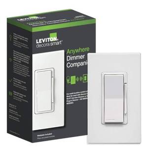 lot 37729 image: Leviton Decora Smart Anywhere Wireless Dimmer Switch - Smart Dimmer - Multicolor