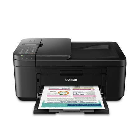 lot 41462 image: Canon PIXMA TR4722 All-in-One Wireless InkJet Printer with ADF  Mobile Print and Fax - Retail $79