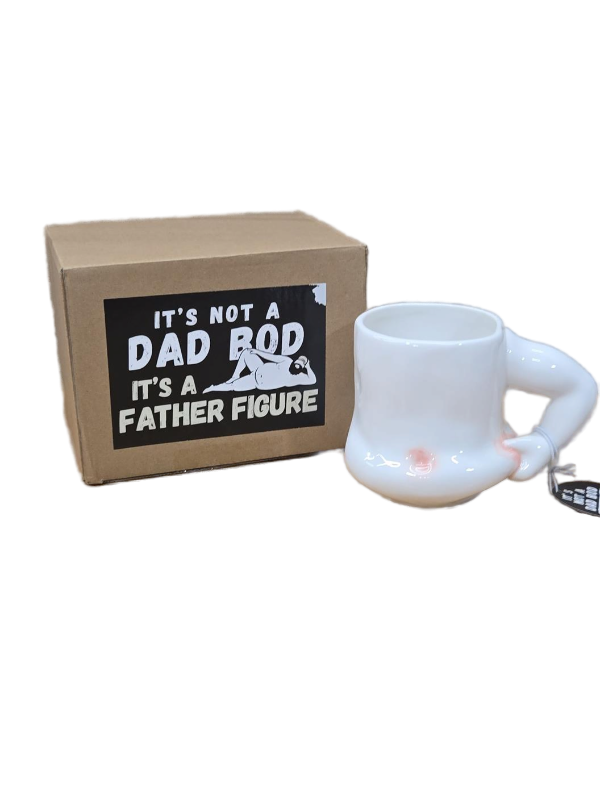 lot 41466 image: Dad Bod Father Figure Novelty Coffee Mug