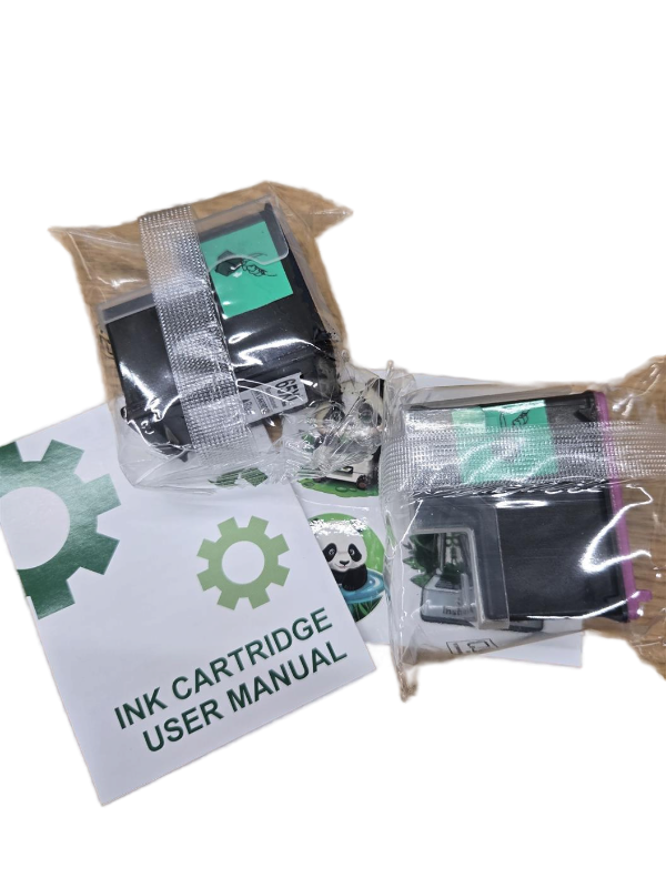 lot 41503 image: Printer Ink Cartridge Set with User Manual