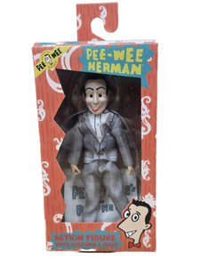 lot 37749 image: NECA Pee-Wee Herman Action Figure with Costume & Mask