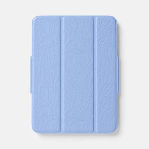 lot 37777 image: 3 Count Apple iPad Pro 11 (4th Gen) and Air (5th GenM2M3) Case - heyday Peri-Blue Debossed