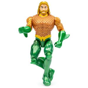 lot 40704 image: DC Comics  4-Inch Aquaman Action Figure with 3 Mystery Accessories