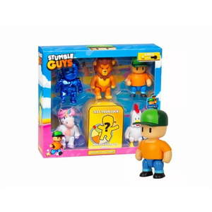 lot 37822 image: Stumble Guys Deluxe Mini Figure Set - 6pk