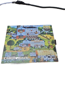 lot 37834 image: Charles Wysocki Silver Select Jigsaw Puzzle Sunny Side Up NIB