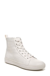 lot 37868 image: Naturalizer Morrison-Hi Water Resistant High-Top Sneakers Womens Shoes Size 8