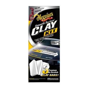 lot 37873 image: Meguiar s Smooth Surface Clay Kit - Safe and Easy Car Claying for a smooth as Glass Finish  G191700