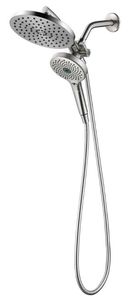 lot 40755 image: Better Homes & Gardens Satin Nickel Magnetic Shower Combo