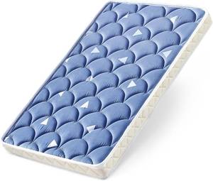 lot 3157 image: Baby Bassinet Mattress 29x 18 inches- Firm Support and Comfort Premium Foam,Noiseless and Odorless,Hypoallergenic Small Crib Mattress, Fits Moses Basket, Dual Sided with Soft Breathable Fabric