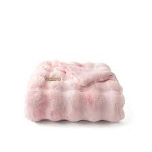 lot 3166 image: Bubble Faux Fur Throw Blanket  Soft & Cozy   Bedsure 50 X 60