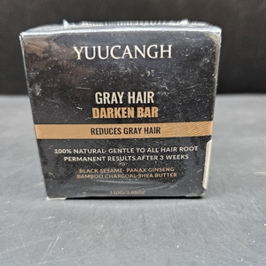 lot 3357 image: YUUCANGH Gray Hair Reverse Bar Mane Gray Reverse Bar, Shampoo Soap for Women and Men, 1.94 OzPcs, 2 Pack