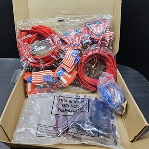 lot 3436 image: 4th of July Accessories Set Party Favors & Supplies Decorations for Independence Day
