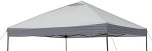 lot 3291 image: SCOMANAGE Replacement Top with Air Vent Compatible with Ozark 12 x 12 Instant Straight Leg Canopy Frame, Canopy Cover ONLY, White