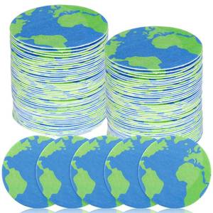 lot 3306 image: 50 Pcs Seed Paper Card Gift Earth Day Party Favors Plantable Seed Paper Craft Exchange Appreciation Gifts Cards for Garden Birthday Party Environmental Activities Decoration- 2.17 Inch Circles