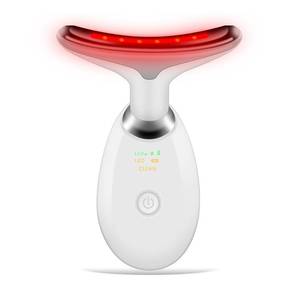 lot 3311 image: Face and Neck Massager Tools, Portable Facial Beauty Device,Facial Massager with 7 Color LED Lights for Skin Care