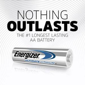 lot 3399 image: Energizer Ultimate Lithium AA Batteries, 12 Pack, 1.5V Long-Lasting for High-Drain Devices, Cameras & Flashlights
