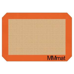 lot 3431 image: MMmat Silicone Baking Mats for Quarter Sheet - Best German Silicone - Non Slip Silicone Baking Sheet, Non Stick Reusable Silicone Mats for Baking, Oven Liner, Counter Mat