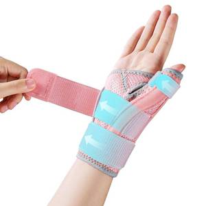 lot 3569 image: CURECARE New Upgraded Thumb Splint for Right & Left Hand, Reversible Thumb Brace for Arthritis Pain and Support, Thumb Stabilizer for Sprains, Tendonitis Relief, One Size Fits Any Hand (Pink)