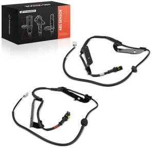 lot 3684 image: A-Premium 2PCS Rear ABS Wheel Speed Sensor Compatible with Kia & Hyundai Models - Sorento 2011-2013, Veracruz 2007-2011, AWD