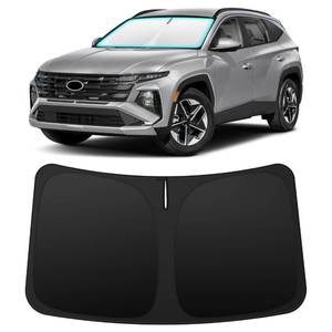 lot 3723 image: INSAUTO Custom Fit Windshield Sun Shade Accessories for Hyundai Tucson 2022-2026, Foldable Front Window Sunshade, UV & Heat Reflector, Keeps Interior Cool, Includes Storage Bag