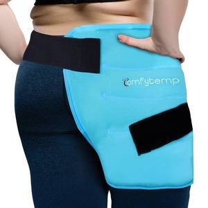 lot 3746 image: Comfytemp Hip Ice Pack Wrap for Sciatica Pain Relief, Hip Replacement Kit After Surgery, Reusable Gel Ice Pack for Injuries, Hot Cold Compress Recovery Items Physical Therapy for Men Women (L)