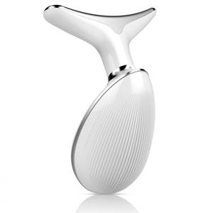 lot 3749 image: YourMate Face & Neck Massager for Skin Care 3 in 1 Facial Tools Skin Boosting Skin Tensions Reduce