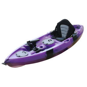 lot 1009 image: VK-19 TEEN 7.9 ft Youth Sit On Top Kayak- Smoky Gray and White