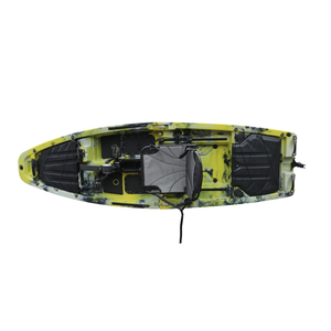 lot 1060 image: 9ft Modular Fishing Kayak - VK-46 KINGFISHER Single - 2-Piece Design - Propeller Drive- Orange