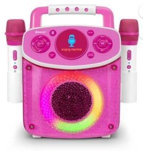 lot 15245 image: The Singing Machine Mini Sparkle Karaoke Machine