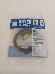 lot 15254 image: GE No. WX9X18 4-Wire Dryer Cord, 4-Foot