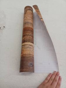 lot 15280 image: Wood Grain Contact Paper Adhesive Roll