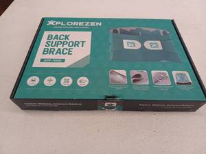 lot 15282 image: Xplorezen 4 In 1 Back Support Brace, 3XL