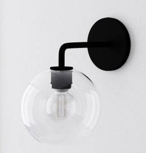 lot 15307 image: Globe Wall Sconce