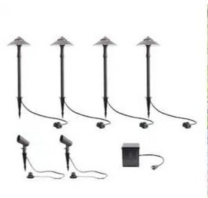 lot 15319 image: Harbor Breeze 8 Piece LED Landscape Light Kit