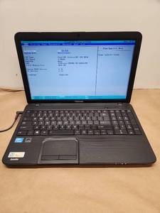lot 8 image: Toshiba Satellite Laptop Intel Celeron 4GB RAM