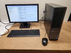 lot 17 image: Dell OptiPlex 390 Complete Desktop Computer System
