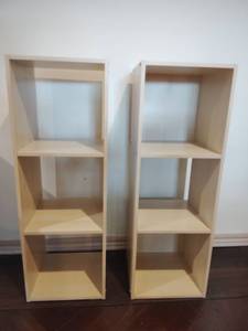 lot 1003 image: Cube Storage Shelving Units Set 36x12x12 in Located in Basement