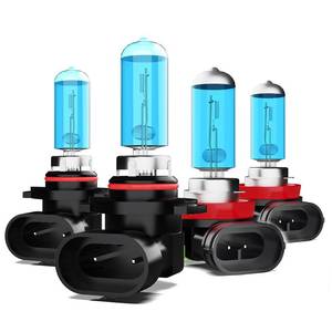 lot 4396 image: DMEPUGI Halogen Headlight Bulbs Fit for dodge challenger 2015-2020 Lights bulb,9012 HighLow Beams H11 halogen Fog Light Bulbs,6000K White Bright,300% Brightness,Plug N Play,Pack of 4