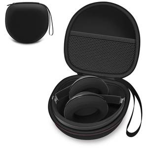 lot 4415 image: Headphone Case Compatible with BERIBESTOZOKVIDIOBeatsSoundcore Anker Noise Cancelling Over-Ear Headphones, Black