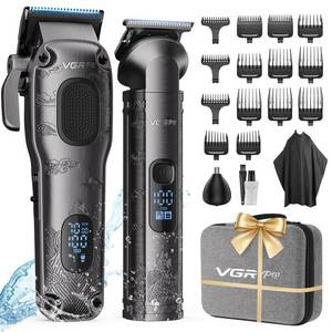 lot 4451 image: Hair Clippers for Men Professional, Cordless Hair Clippers for Hair Cutting, Mens Clippers and Trimmers Set, Electric Hair Trimmer for Men with Package Box