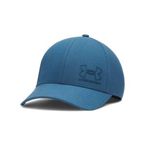 lot 4452 image: Under Armour Mens Iso-Chill ArmourVent Stretch Fit Hat, (498) Wham Blue   Wham Blue, X-LargeXX-Large