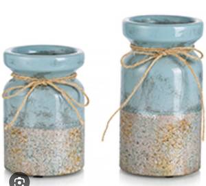 lot 4478 image: Beach Candle Holder