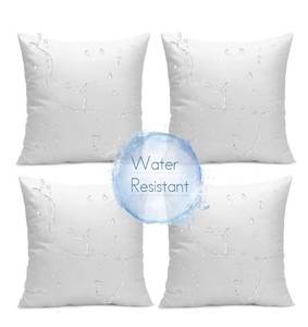 lot 4633 image: Ashler Outdoor Pillows, 18 x 18 Pillow Inserts Set of 4, Waterproof Throw Pillow Inserts Hypoallergenic for Patio