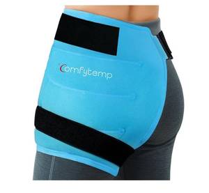 lot 4642 image: Comfytemp Hip Ice Pack Wrap for Sciatica Pain Relief, Hip Replacement Kit After Surgery,