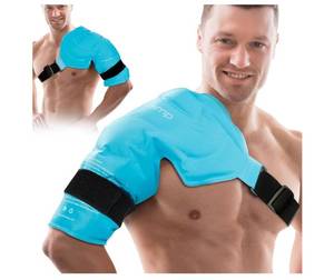 lot 4654 image: Comfytemp Shoulder Ice Pack Rotator Cuff Cold Therapy Wrap, FSA Eligible HSA, Gel Packs for Injuries Reusable Hot Cold Compress Shoulder Brace for Pain Relief, Men Women Recovery Item (LargeX-Large)
