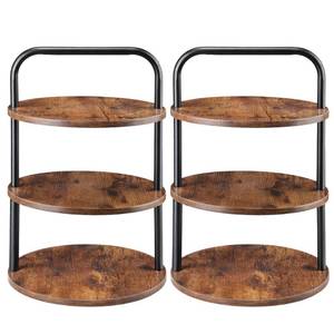 lot 4667 image: Aminigram 2 Pack Wooden Cupcake Stand, 3 Tier Large Cupcake Tower Stand 50 Cupcakes, Dessert Stand Cupcake Display Stand Cupcake Tower for Party, Wedding, Birthday, Halloween, Farmhouse Decor