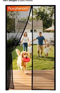 lot 4680 image: Magnetic Screen Door