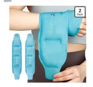 lot 4698 image: Comfytemp Wrist Ice Pack Wrap Carpal Tunnel Relief Wrist Brace, 2 Packs,
